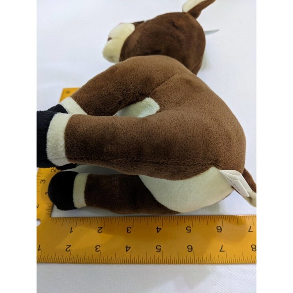 Rudolph The Red Nose Reindeer Plush Stuffed Dog Pet Toy New Christmas Gift - Picture 3 of 5